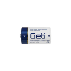 C (LR14) alkaline batterier GETI, 2 stk blisterpakke, 1.5V