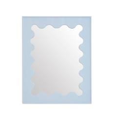 Ripple Lacquer Mirror - Blue - 01