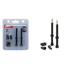 IRC Tire Bicycle Tubeless Valve FORMULA PRO TL VALVE 70mm Formula Pro Tubeless Valve Presta 70mm 999920 svart