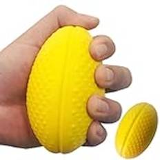 Handträningsboll - handfingerstyrka massage greppboll | bärbar handterapi | flexibel fingerstyrketränare | Handgreppsboll med hög elasticitet för promenader, resor, bil, flygplan och buss