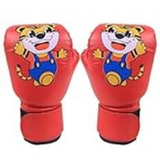 Youth Boxing Gloves, Cartoon Boxing Mitts, Junior Training Gloves, Kids Boxing Gloves, PU Leather Gloves, Youth Mitts Training Boxing Gloves Sparring Gloves For Punching Bag, Kickboxing, Muay Thai