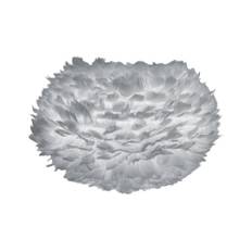 Umage Eos fjerlampeskærm, grå, Ø45 cm