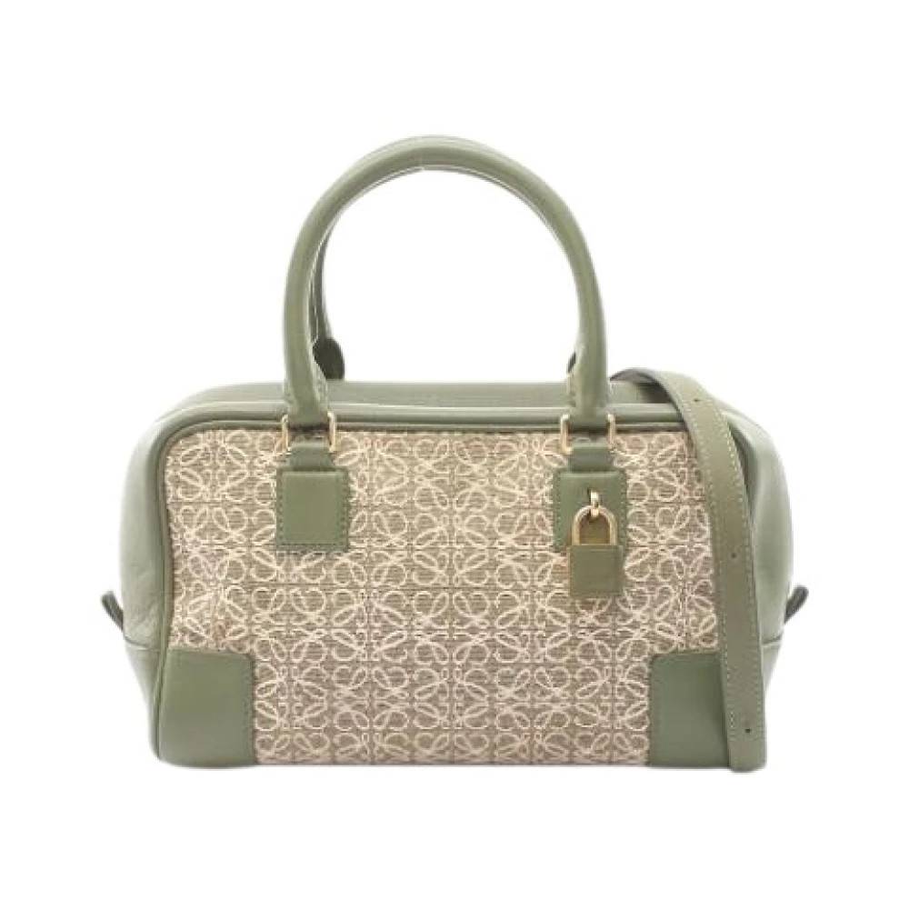 Loewe Pre-owned Pre-owned Handbag - Vintage - Dame - Beige - ONE SIZE - Læder