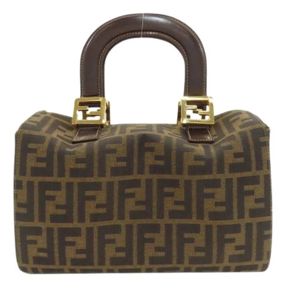 Fendi Vintage Pre-owned Zucca Handbag - Vintage - Dame - Brun - ONE SIZE -
