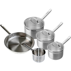 Stainless Steel 5 Piece Pan Set (Uncoated) -