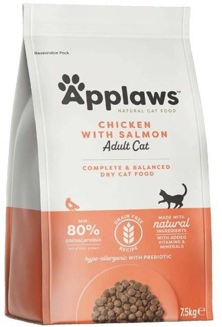 Kattfoder Applaws Adult Chicken & Salmon 7,5 Kg