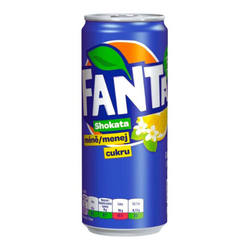 Fanta Shokata (Citron & Fläder) Tjeckien 330ml - 1-pack
