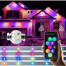 Permanent Outdoor Track Led Pixel Point Light House Decoration Waterproof Ip68 12v Point Light Source String Light