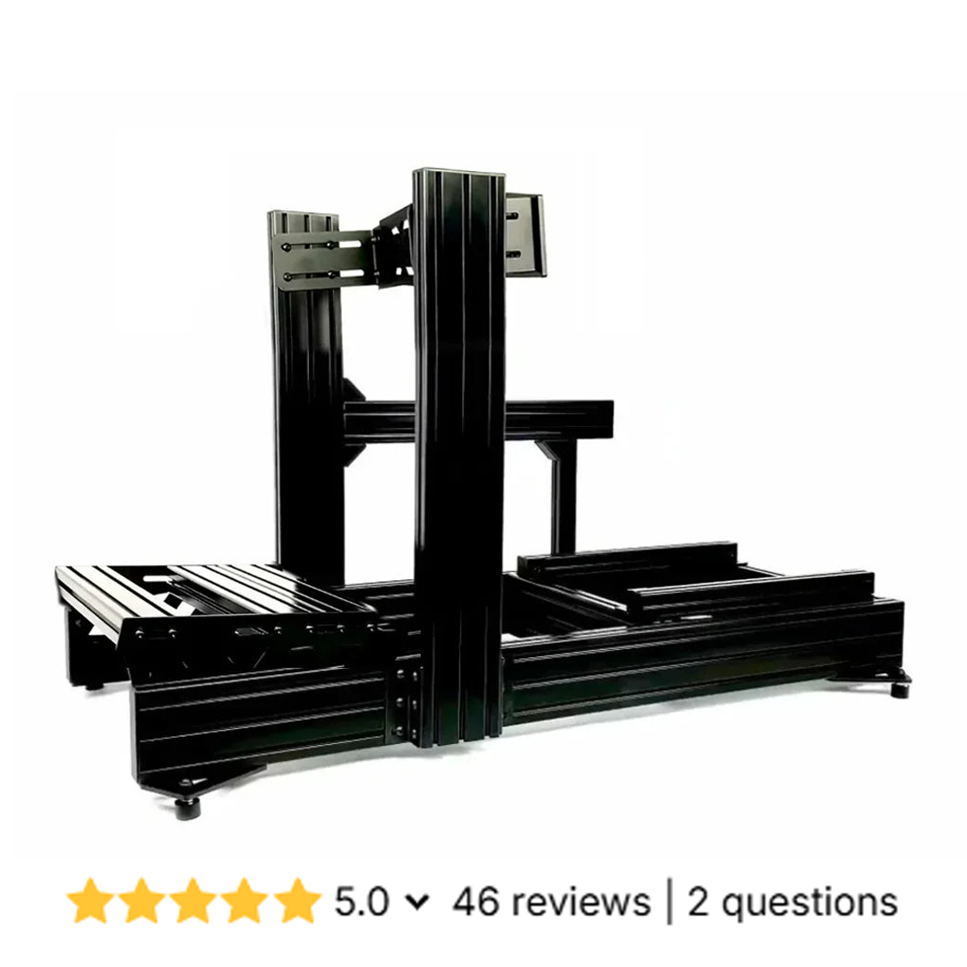 SimXPro XT120 GT Sim Racing Cockpit - Universal front mount