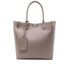 Valentino Garavani - VLogo Locker-totebag - herr - läder - one size - Brun
