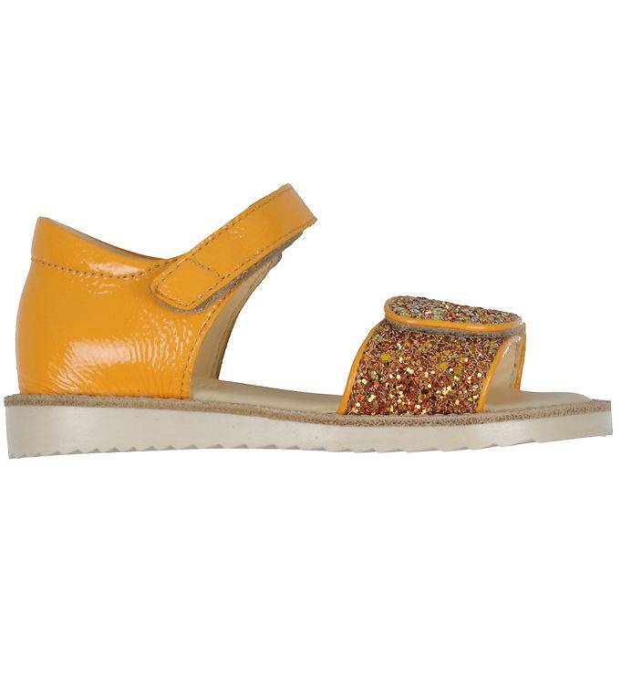 Angulus Sandaler - Mandarin/Mandarin Glitter - Angulus - 27 - Sandal.
