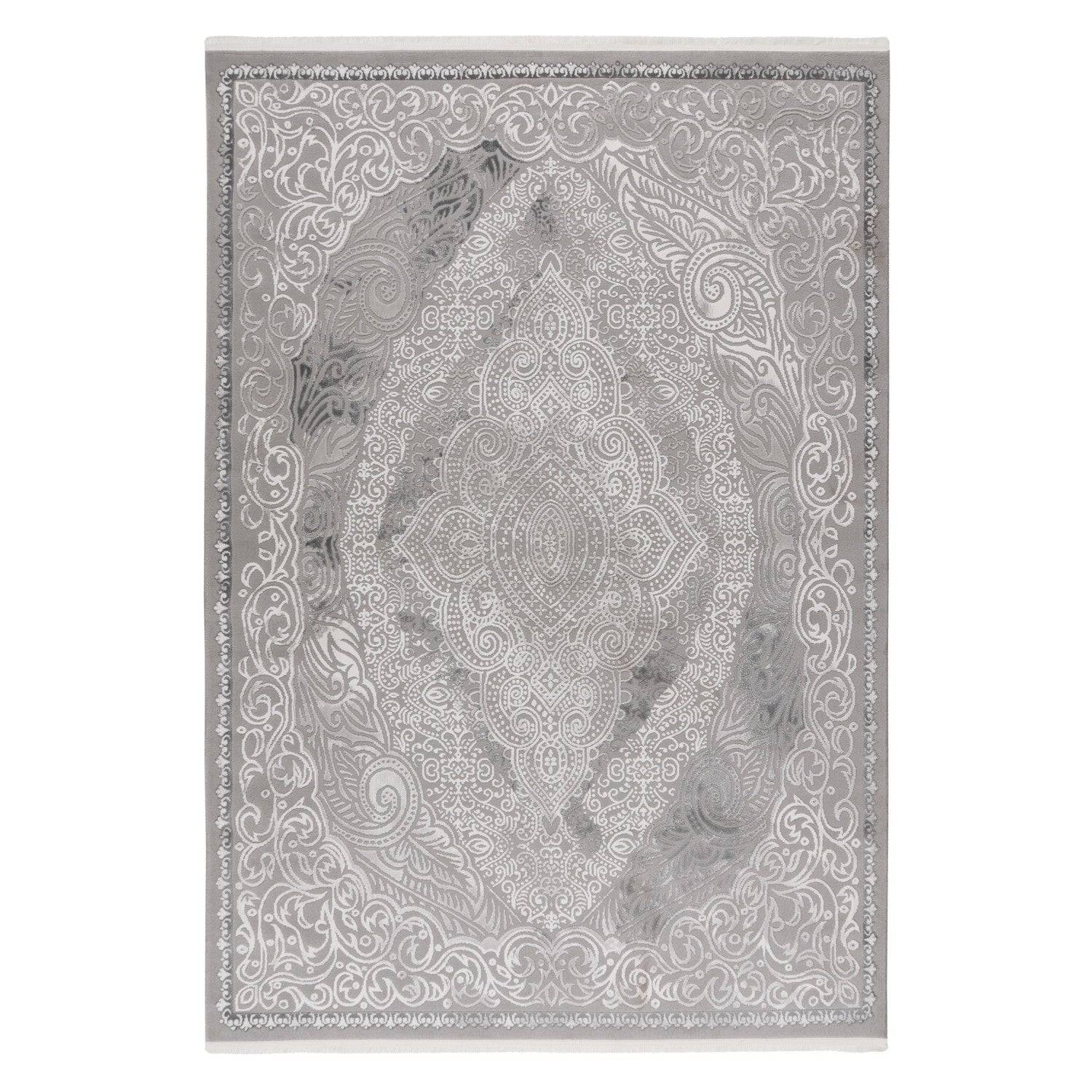 Stage 425 Tæppe Kort Luv I Sølv - 200 x 290 cm