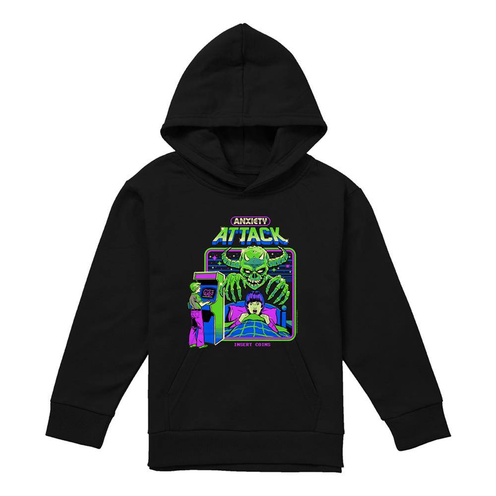 Steven Rhodes Childrens/Kids Anxiety Attack Hoodie 7-8 Years