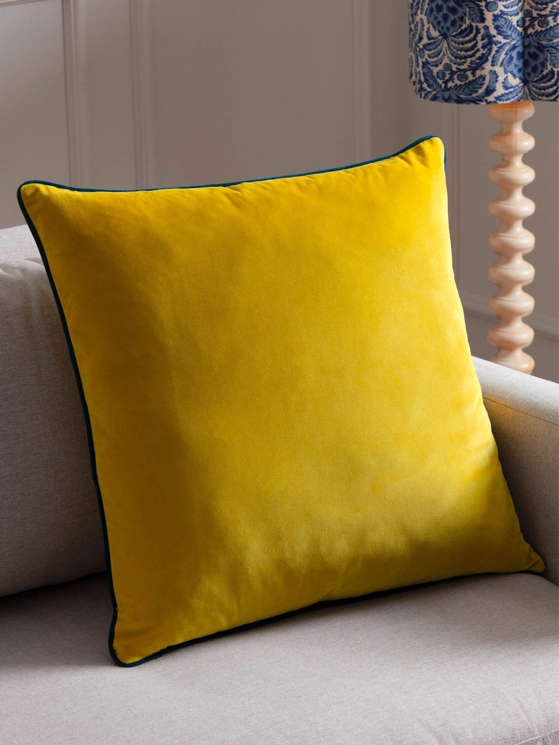Furn Furn Cylon Teal Meridian Velvet 45 x 45cm Cushion