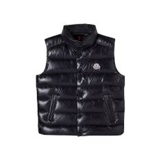 Moncler Enfant Tibb logo down vest