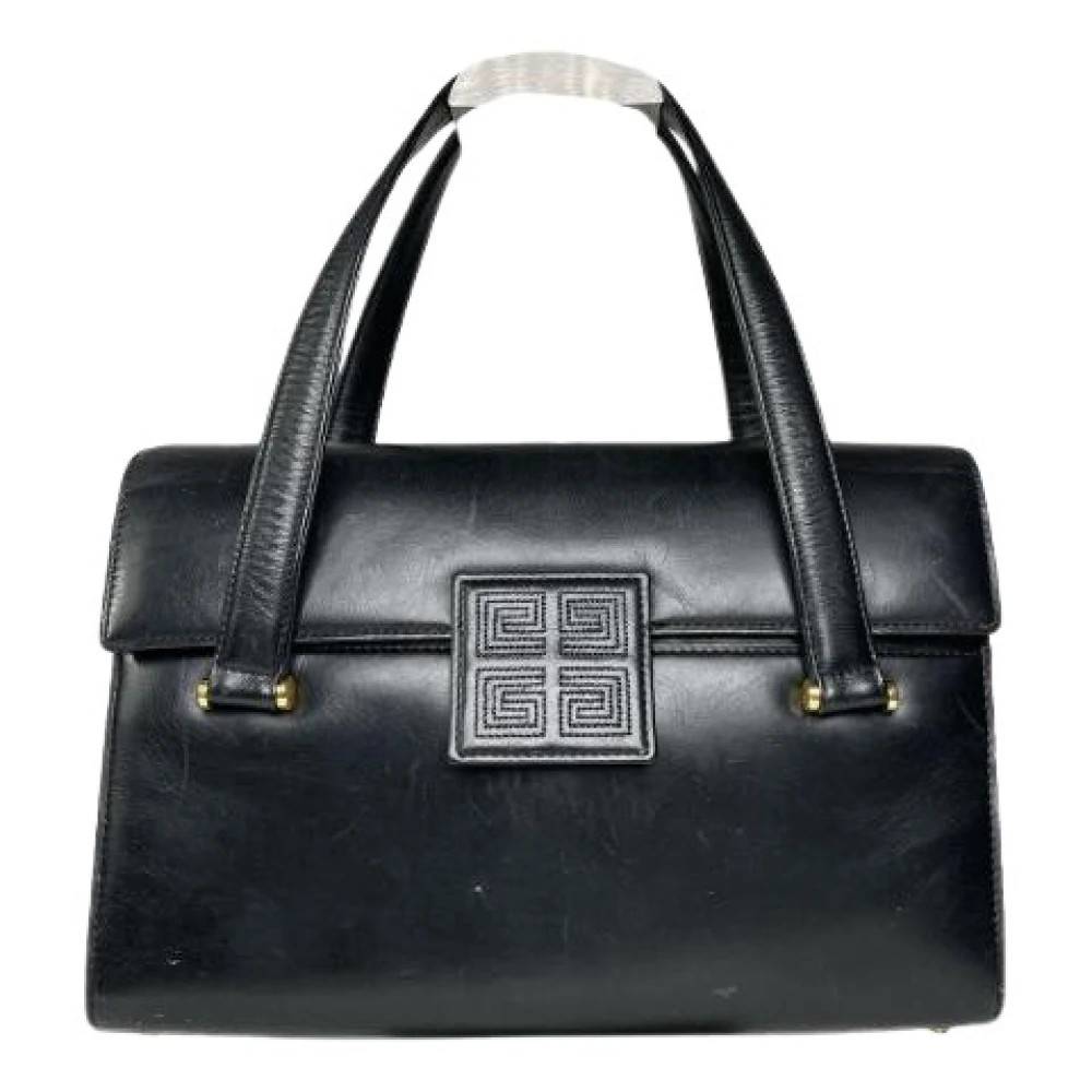 Givenchy Pre-owned Pre-owned Håndtaske - Vintage - Dame - Sort - ONE SIZE - Læder