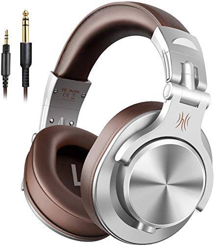 OneOdio Hörlurar Over Ear, DJ hörlurar med kabel