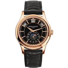 Patek Philippe Herrklocka 5205R/010 Complications Svart/Läder Ø40 mm