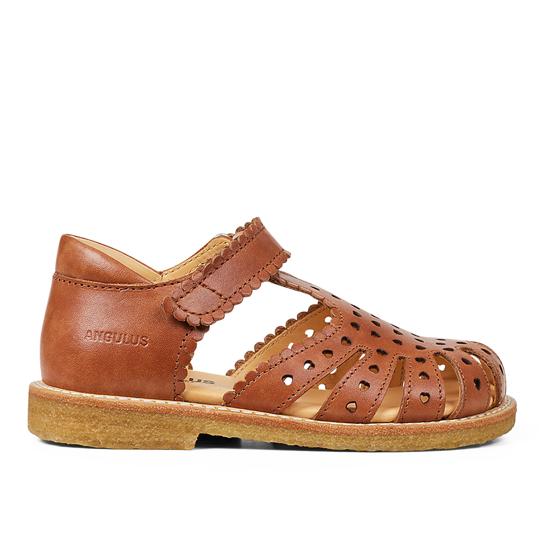 Sandal med mini-hjerter og velcrolukning - 31
