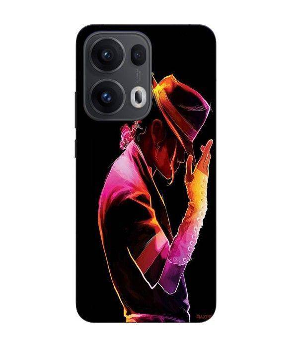 Maniacase Skal För Oppo Reno 13 Pro 5G Michael Jackson färgglatt