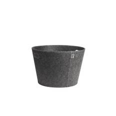 Brændekurv Aduro Proline grå filt Ø 45 cm.