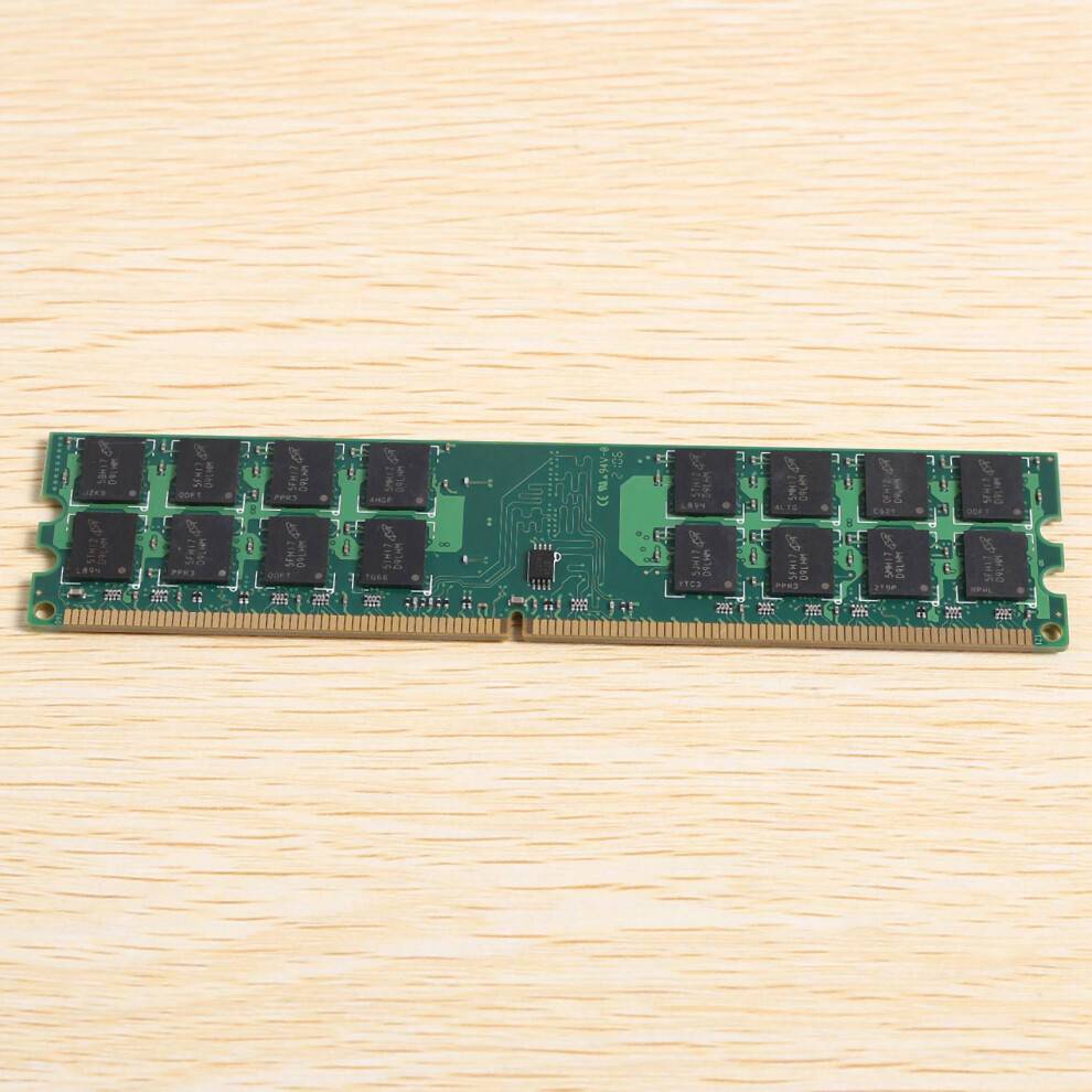2X RAM DDR2 4GB 800MHZ PC2-6400 Memory for Desktop Memory RAM 240 Pins for System High Compatible