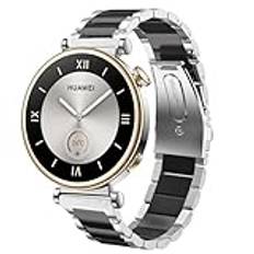 Bleushaweu Armband kompatibelt med HUAWEI WATCH GT 4 41 mm, klassiskt metallarmband för HUAWEI WATCH GT 4 41 mm smartwatch