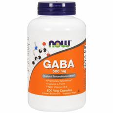 Now Foods, Gaba, 500 mg, 200 Caps