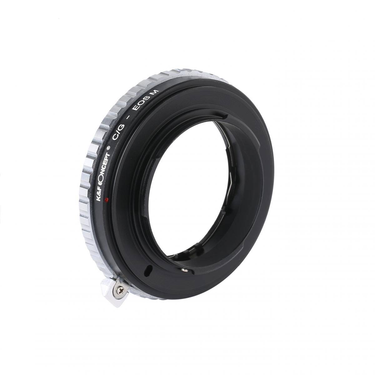 KENTFAITH Contax G Lenses to Canon EOS M Lens Mount Adapter K&F Concept M26141 Lens Adapter