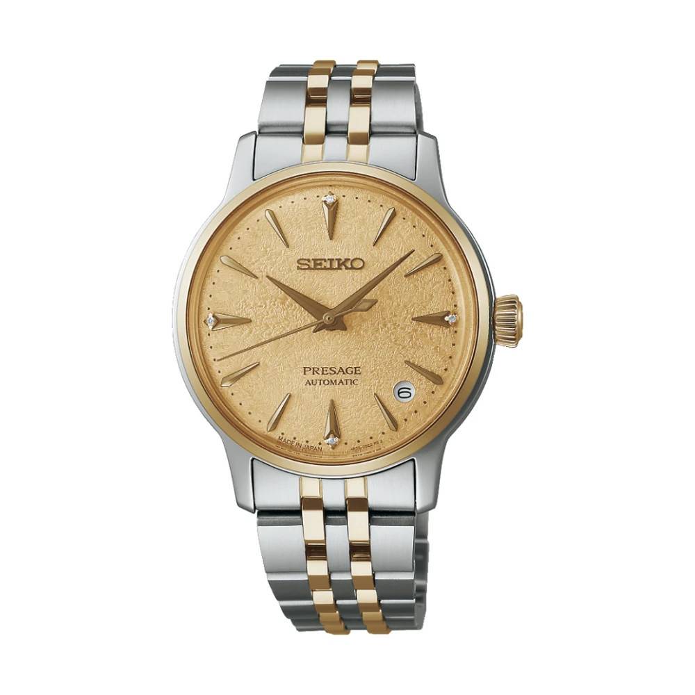 Seiko Srpl64J1 - Ur Presage Cocktail Automatisk 3 hænder dato - Accessories - Dame - Grå - ONE SIZE -