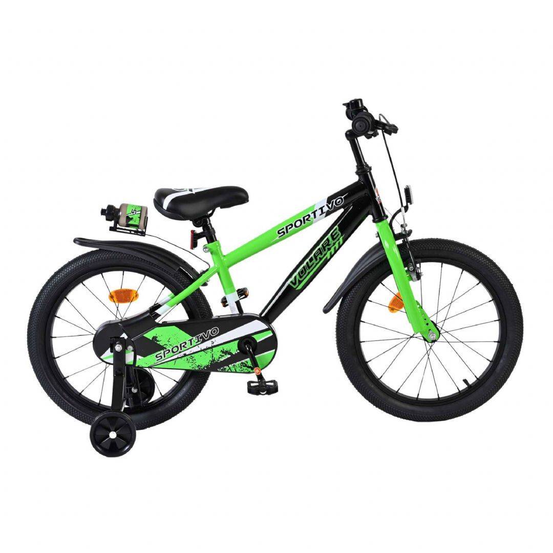 Sportivo 18 Tommer Grøn Børnecykel 518645