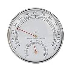 Bastu termometer Hygrometer 2 i 1 Fahrenheit termometer inomhus Hygrometer Sensor Fuktighetsmätare för babyrum, terrarium, inkubator, växthus, ångrum