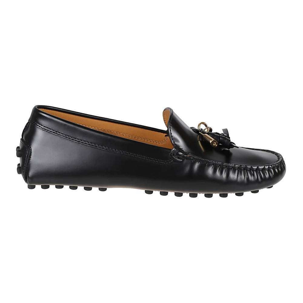 Tod's - Embellished Padlock Loafer Skor - Dam - 37 1/2 EU -