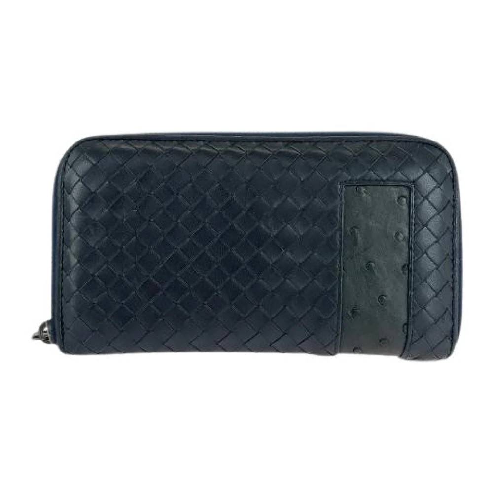 Bottega Veneta Vintage - Pre-owned Intrecciato Läder Struts Lång Plånbok Vintage - Herr - ONE Size - Läder