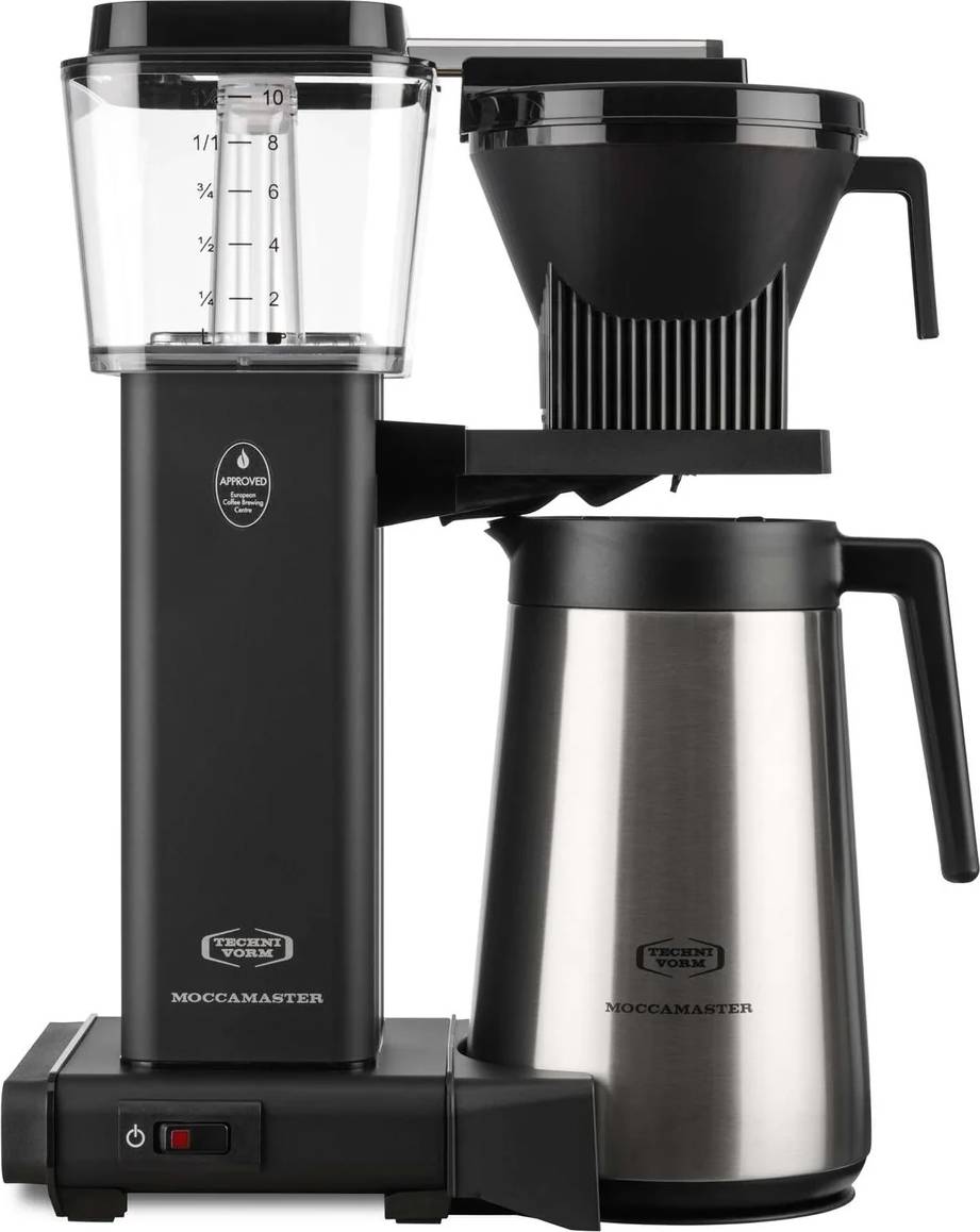 Moccamaster Automatic Thermo Kaffebryggare, svart - Svart