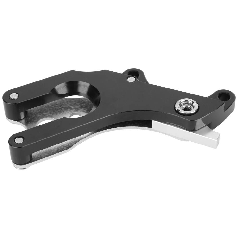 Bremsebeslagadapter til MTB, justerbar MTB-cykelskivebremsebeslag CNC-fræset aluminiumsbeslag til konvertering af fælgbremsestel til skivebremse