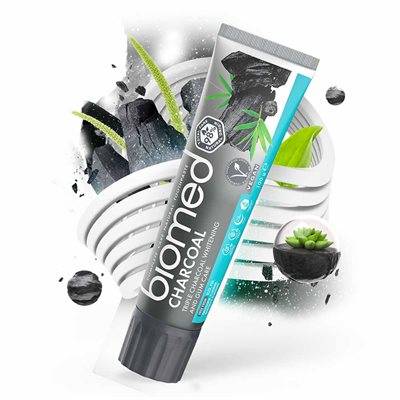 Biomed Toothpaste Charcoal 100g Biomed
