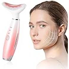 Face Neck Beauty Device for Firming Wrinkle 3 Color Mode, Handset Neck Tightening Face Shaper for Jawline, Skin Rejuvenation