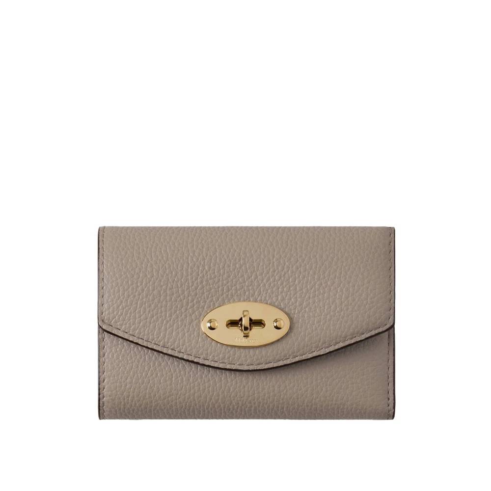 Mulberry Muberry - Darley Folded Multi-Card Wallet - Accessories - Dame - Grå - ONE SIZE - Uld