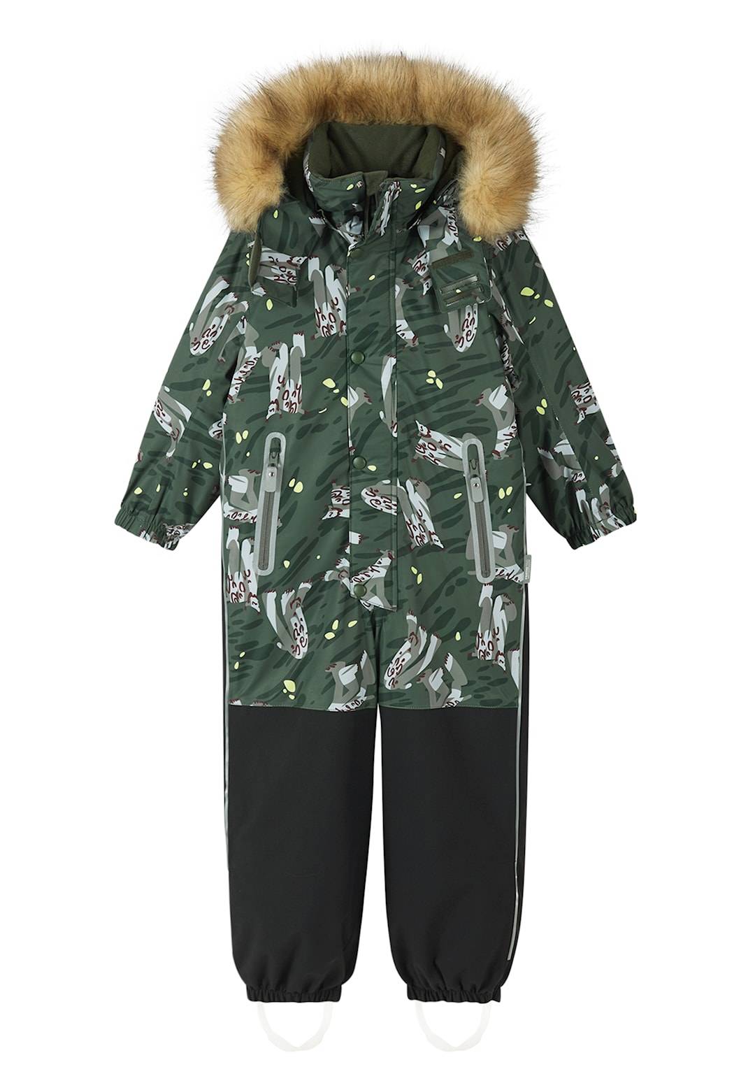 Reima Kipina Reimatec Winter Overall Thyme Green Thyme Green 122 cm Grön 122 cm Pojkar, Flickor