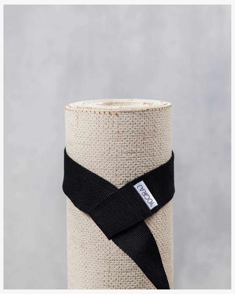 Bärrem Mat carry strap, Midnight Black - Yogiraj
