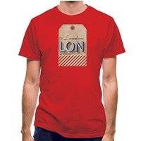 London Luggage Tag classic fit.