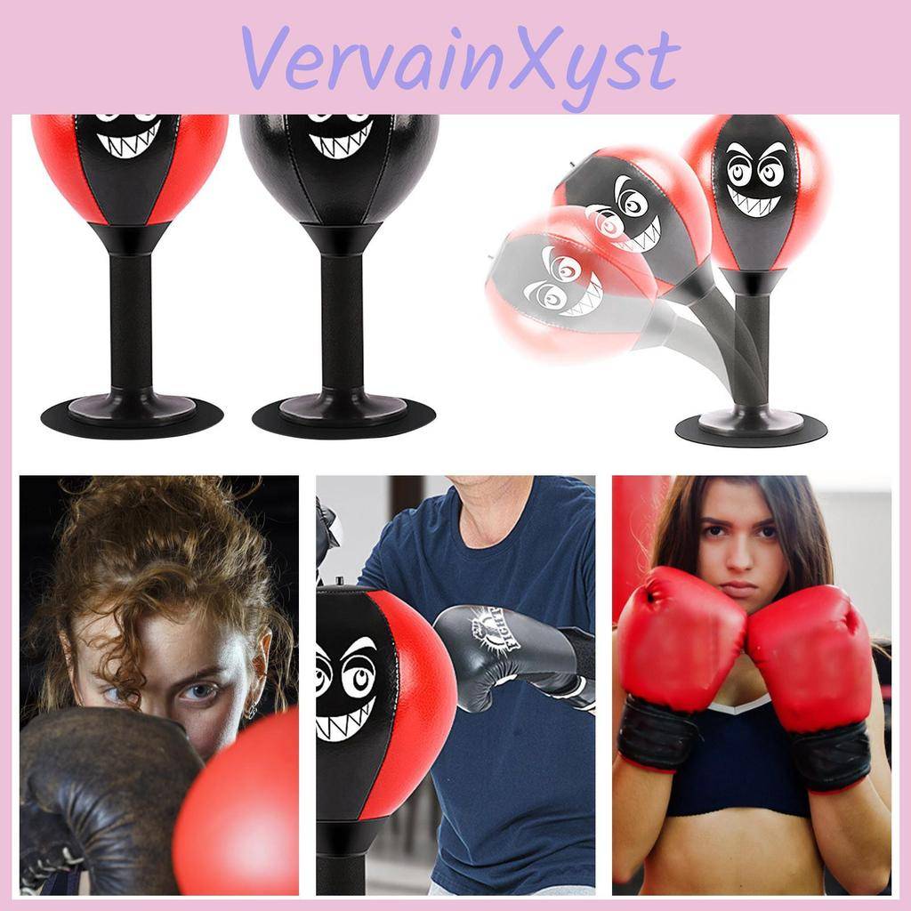 Punching Desktop Bag For Child Speed Bags For Boxing With Suction Cup Heavy Duty Stress Relief Ball Funny Gifts For Child Coworkers And Friends
