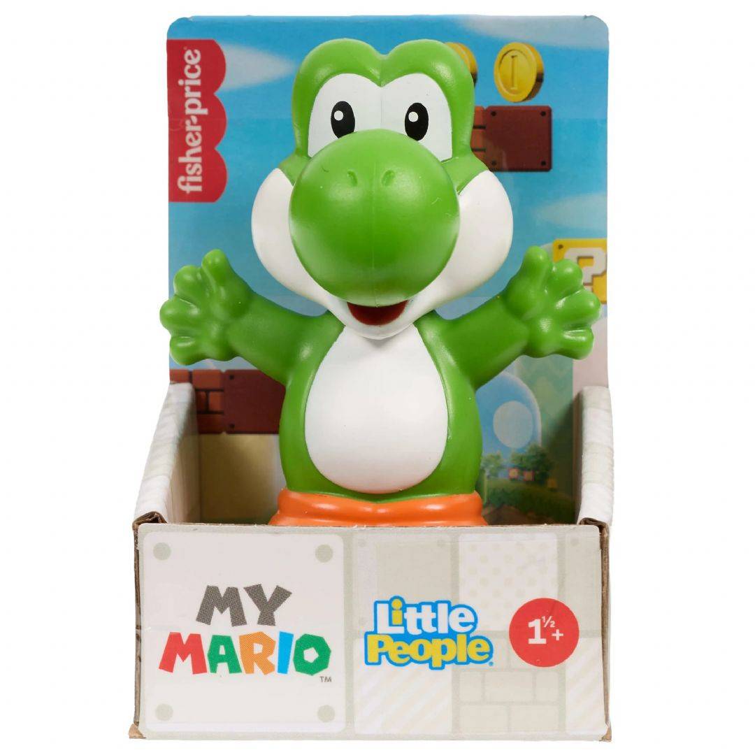 Little People Super Mario Yoshi Figur Fisher Price Super Mario Figurer JHG69