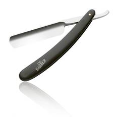 The Barber Classic Inox Edge Barberkniv - Sort