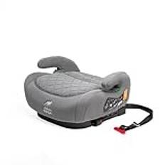 Urban Kanga Wombat Booster Seat Car Barn Isofix Barnstolen Bältesstol 125-150 cm Gruppe 3 (Grå Quiltad)
