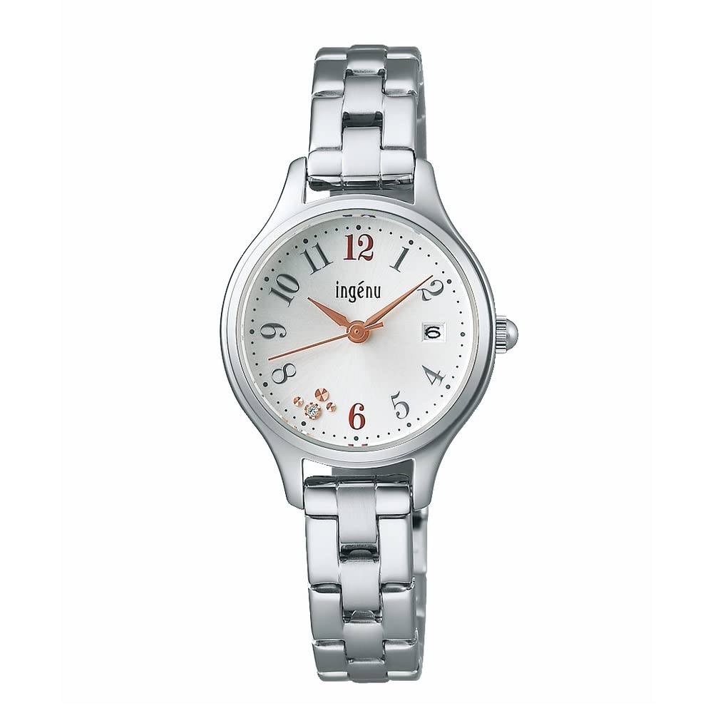 Watch Happy Seven Sapphire Quartz AHJK464 Camel [Seiko Watch] Angène Women's