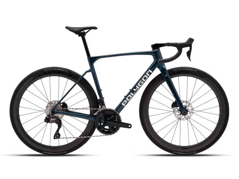 Polygon Strattos C7 Di2: Blue / XXS