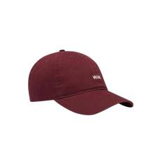 Wood Wood Low Profile Twill Cap Dark Rust