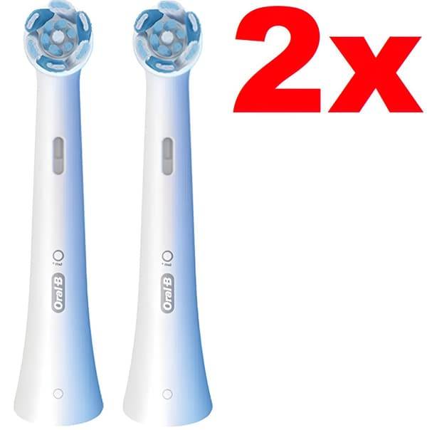 Original ORAL-B IO Ultimate Clean børstehoved (2 stk.) (Fjerner plak) Hvid